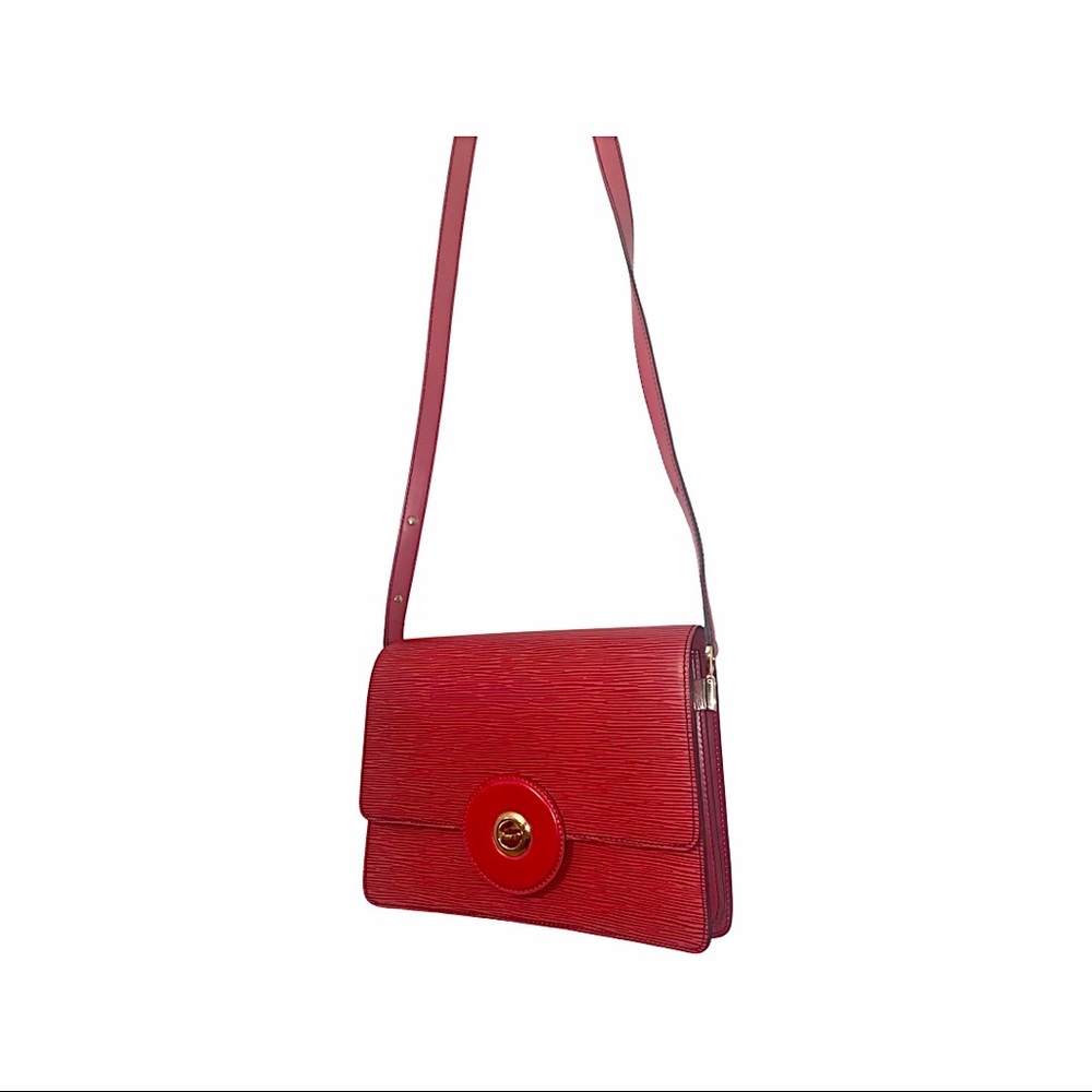 Louis Vuitton Women's Red Epi Leather Friedland Bag